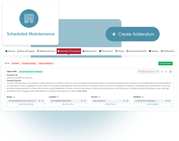 Research Administration Software IACUC