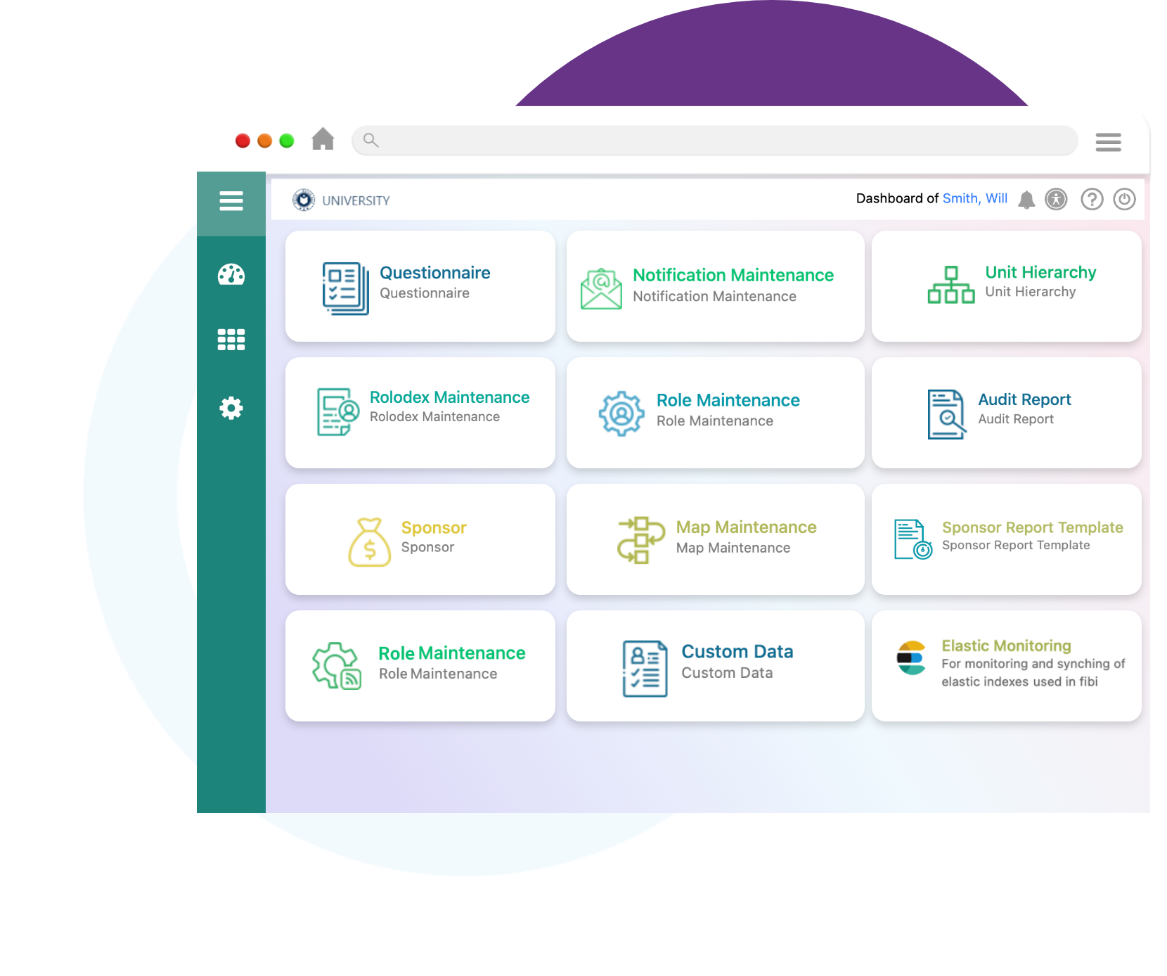 Research Administration Software Modules